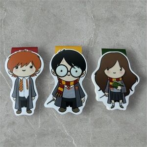 Harry Potter Magnetic Bookmarks (All 3)